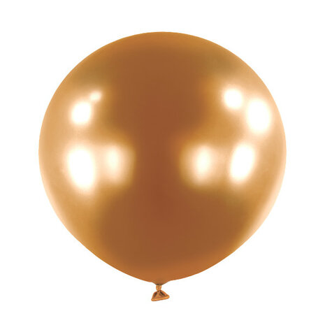 Mooideco - Satin Luxe Amber Anagram ballonnen 24 inch grote helium ballonnen