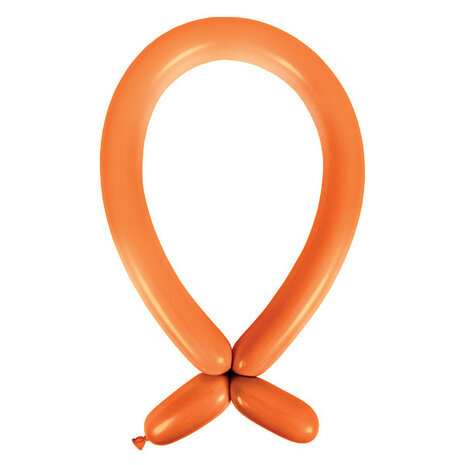 Mooideco - Fashion Orange Peel Anagram ballonnen 260 modeleer