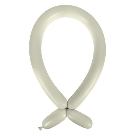 Mooideco - Fashion Grey Anagram ballonnen 260 modeleer