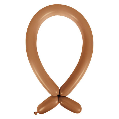 Mooideco - Fashion Chocolate Anagram ballonnen 260 modeleer