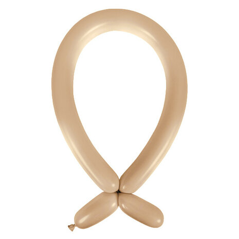Mooideco - Fashion Taupe Anagram ballonnen 260 modeleer