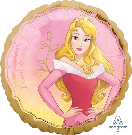 Mooideco - Disney Prinses Aurora sleeping beauty doornroosje - 18 inch