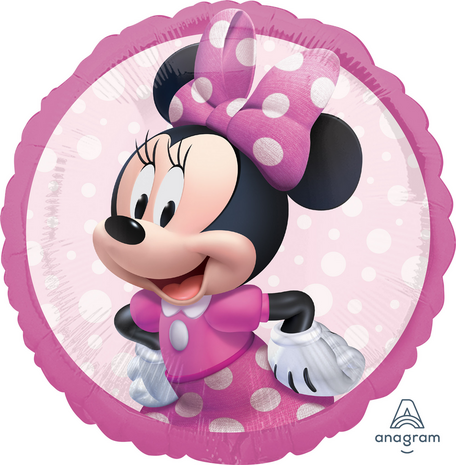 Mooideco - Minnie Mouse bouquet - 25 inch en 18 inch ballonnen - ballonnenboeket
