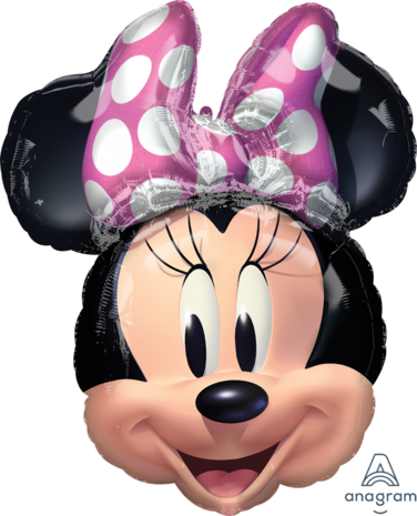 Mooideco - Minnie Mouse bouquet - 25 inch en 18 inch ballonnen - ballonnenboeket