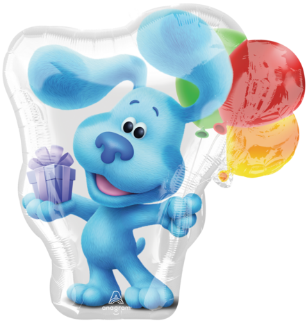 Mooideco - Blues Clues supershape folie ballon 25 inch = 63 cm  Anagram balloons