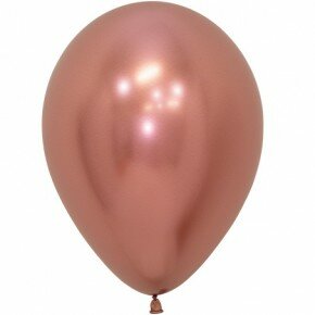 Mooideco - Sempertex 12 inch ballon Reflex rose goud