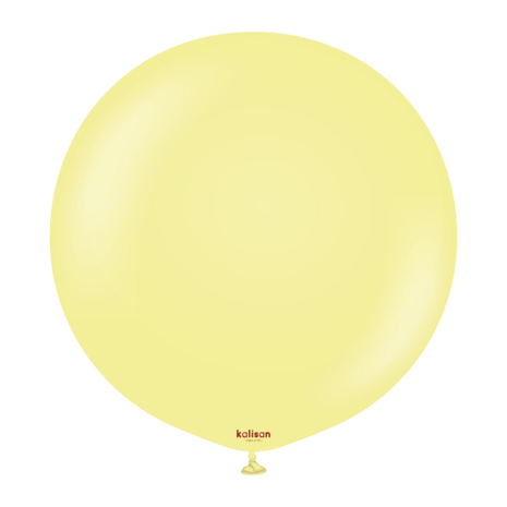 Mooideco - Kalisan Macaron Yellow - 36 inch ballonnen