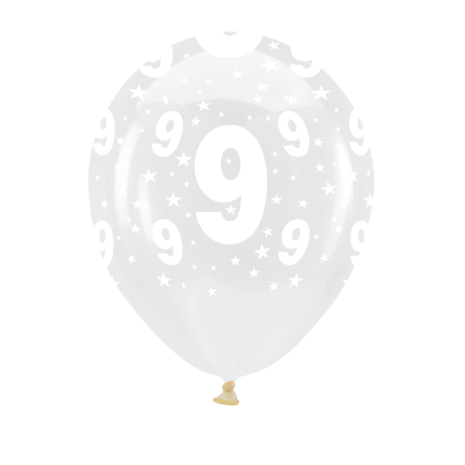 Mooideco - R12 - Stars 9 around - Crystal Clearz Clear - B30 Anagram