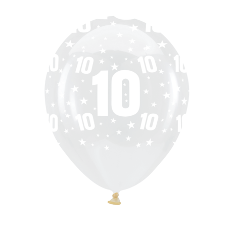 Mooideco - R12 - Stars 10 around - Crystal Clearz Clear - B30 Anagram