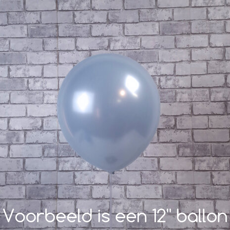 Mooideco - Kalisan Aura Ice Blue - 5 inch ballonnen