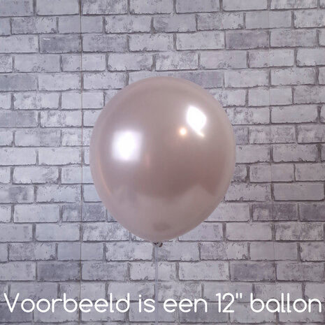 Mooideco - Kalisan aura Beige Cream - 18 inch grote helium ballonnen