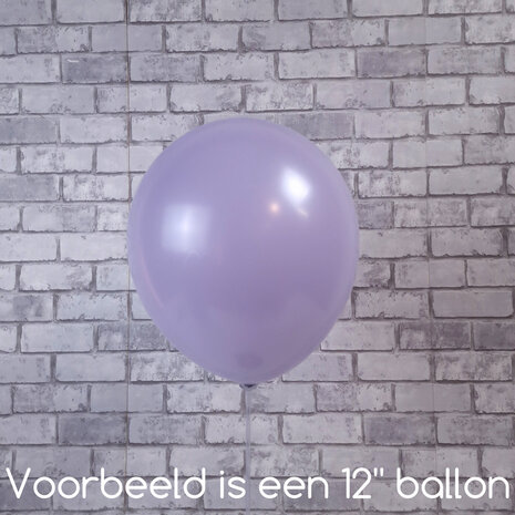 Mooideco - Fashion Galactic Lilac Anagram ballonnen 18 inch grote helium ballonnen