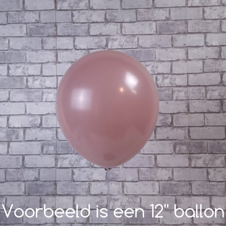 Mooideco - Fashion Antique Pink Anagram ballonnen 18 inch grote helium ballonnen