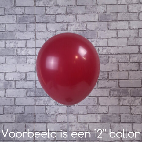 Mooideco - Fashion berry Anagram ballonnen 5 inch
