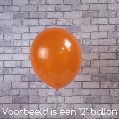 Mooideco - Fashion Orange Peel Anagram ballonnen 5 inch