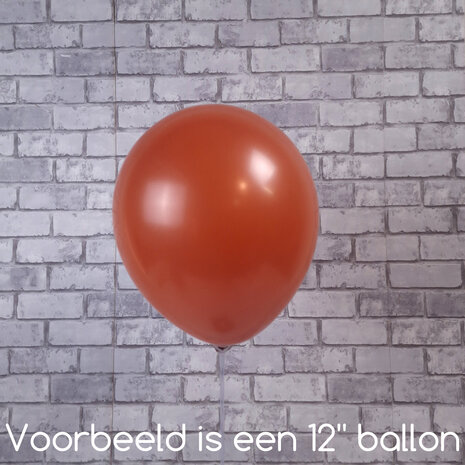 Mooideco - Fashion Terracotta Anagram ballonnen 5 inch