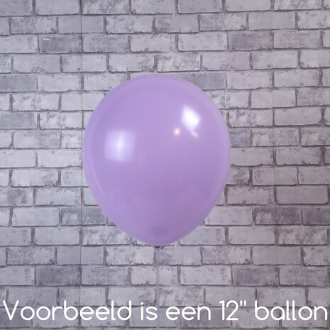 Mooideco - Macaron Blueberry Anagram ballonnen 24 inch grote helium ballonnen