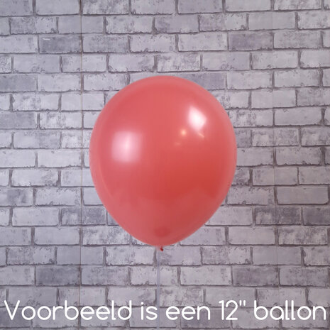 Mooideco - Macaron Strawberry Anagram ballonnen 24 inch grote helium ballonnen