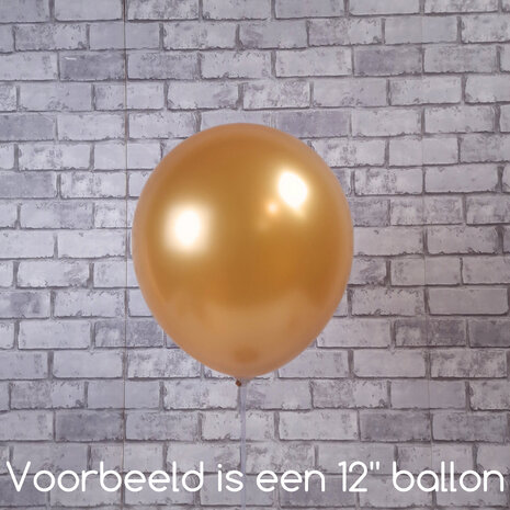 Mooideco - Pearl Gold Anagram ballonnen 24 inch grote helium ballonnen