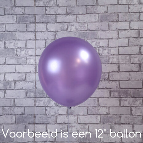 Mooideco - Pearl Hydrangea Anagram ballonnen 12 inch helium ballonnen