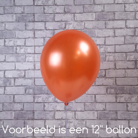 Mooideco - Pearl Orange Peel Anagram ballonnen 24 inch grote helium ballonnen
