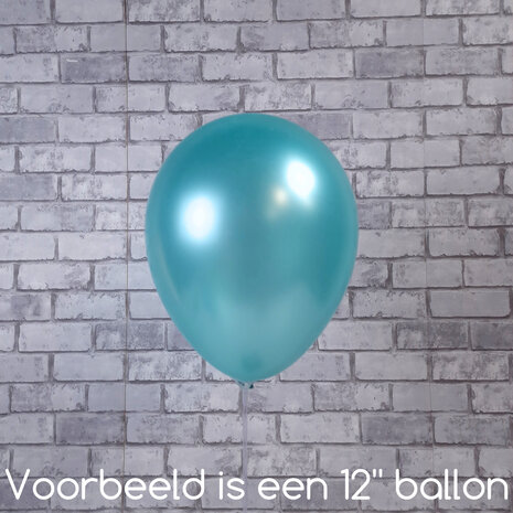 Mooideco - Pearl Robin&#039;s Egg Blue Anagram ballonnen 5 inch