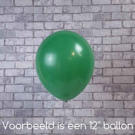Mooideco - Standard Festive Green Anagram ballonnen 24 inch grote helium ballonnen