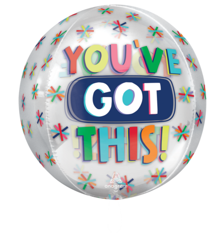 Orbz - Youve got this - Beterschap - Clear film - 16 inch - G20 Anagram (1)