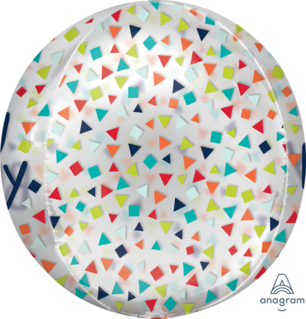 Orbz - Reason to celabrate - Happy Birthday - Clear Film - 16 inch - G20 Anagram (1)