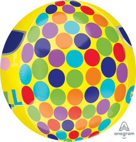 Orbz - Bright Sunny Get Well Soon - Beterschap - 16 inch - G20 Anagram (1)