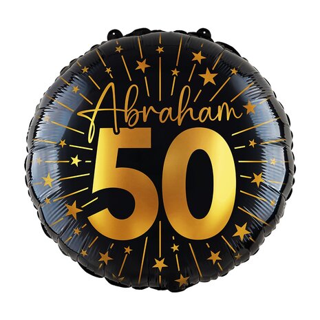 Abraham 50 - Happy Birthday - WFP - 18 inch (1)