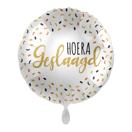 Mooideco - Hoera Geslaagd - folieballon - 18 inch - Everloon 