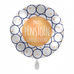 Mooideco - Met pensioen gefeliciteerd! - 18 inch - everloon (1)