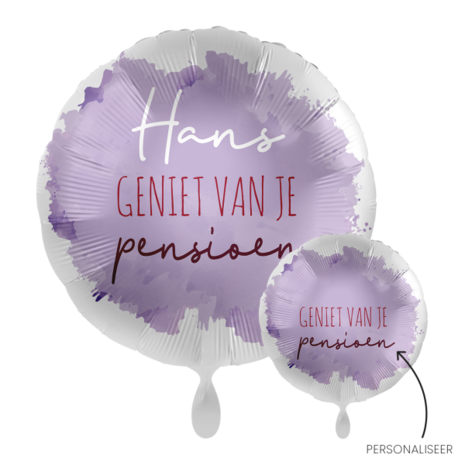 Mooideco - Pensioen personaliseer het! - 18 inch - everloon (1)