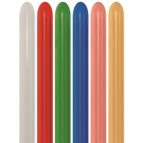 Mooideco - 260 - metallic assortiment - 500 - 100 stuks 
