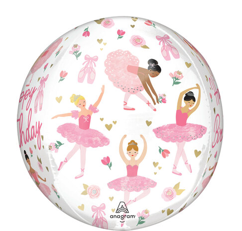 Mooideco - Happy Birthday Ballerina - Orbz - 16 inch - G20 Anagram