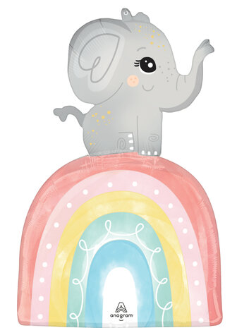 Mooideco - Satin Baby Elephant - 30 inch - P35 Anagram