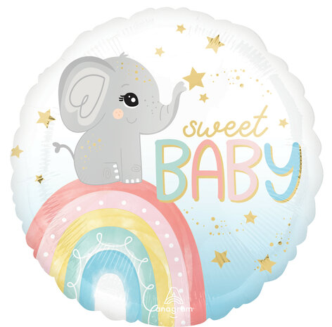 Mooideco - Sweet baby elephant - Baby - 18 inch - S40 Anagram