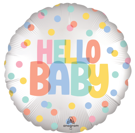 Mooideco - Satin Modern baby - Baby - 18 inch - S40 Anagram 