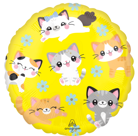 Mooideco - Kawaii Kitty - 18 inch - S40 Anagram balloons