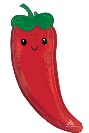 Mooideco - Chili Pepper Food Friends - 36 inch - P35 Anagram Balloons