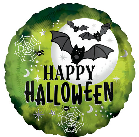 Glow Batty Halloween Rond - Halloween - 18 inch - S40 Anagram (1)