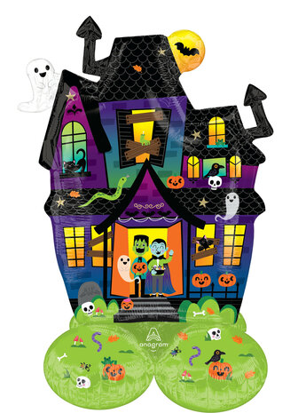 Hounted Manor - Airloonz Junior - Halloween - 35 inch - P55 Anagram (1)