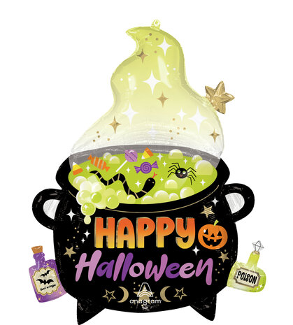 Witches Brew Cauldron - SuperShape XL - Halloween - 30inch - P35 - Anagram (1)