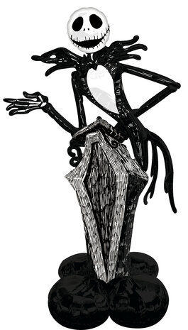 AirLoonz&reg; Large Jack Skellington - Airloonz - Halloween - 64 inch - P82 - Anagram(1)