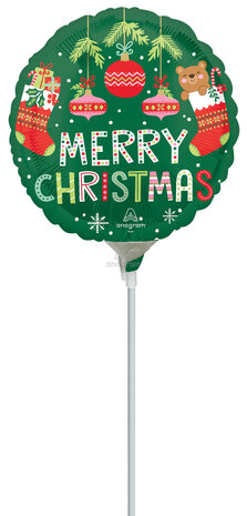 Beary Christmas - Mini Air-Filled - Christmas - 9 inch - A15 - Anagram(1)