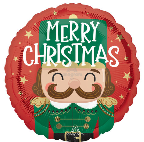 Nutcracker Workshop Christmas - Standard HX (2 sides) - Christmas - 18 inch - S40 - Anagram Balloons (1)