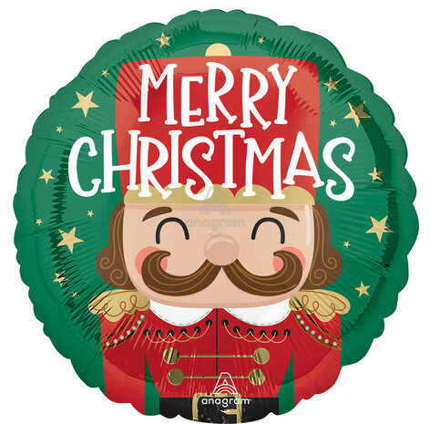 Nutcracker Workshop Christmas - Standard HX (2 sides) - Christmas - 18 inch - S40 - Anagram Balloons (1)