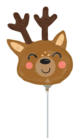 North Pole Express Reindeer - Mini Shape - Christmas - 14 inch - A30 - Anagram Balloons (1)