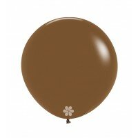 Mooideco - Sempertex 24 inch grote mocha Brown - Mooideco Ballonnen Groothandel